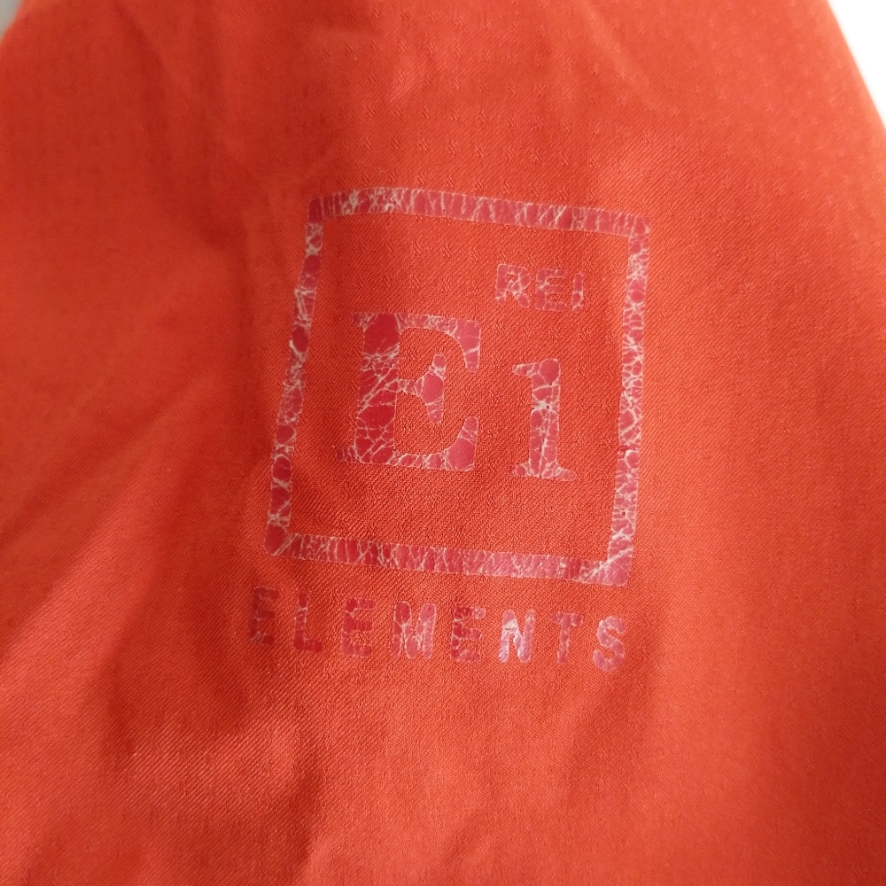 REI E1 Elements Jacket Orange Size XS - image 13